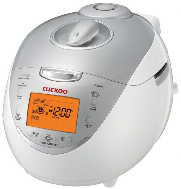 Cuckoo rice cooker